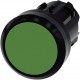 Mygtukas, 22mm, žalias