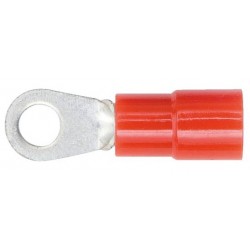 Insulated cable lug Ring-type DIN 46237, 0,5-1mm² - M6, 100pcs