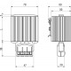 Heater HG 140, 45W, 120-240V AC/DC