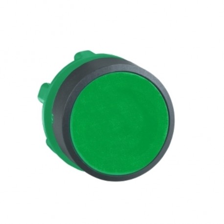 Push button head green, Ø22