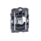 LED raudonas 24VAC/DC, su flanšu