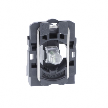 LED raudonas 24VAC/DC, su flanšu