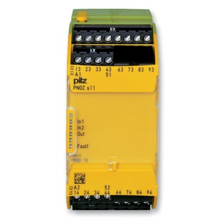PNOZ s11 24VDC 8 n/o 1 n/c kontaktų išplėtimo modulis