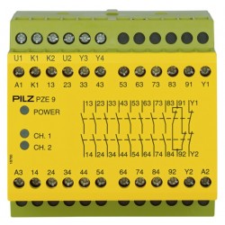 PZE 9 24VDC 8n/o 1n/c Kontaktų išplėtimo modulis