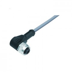 Sensor cable 5m, PVC, M12 4P angled