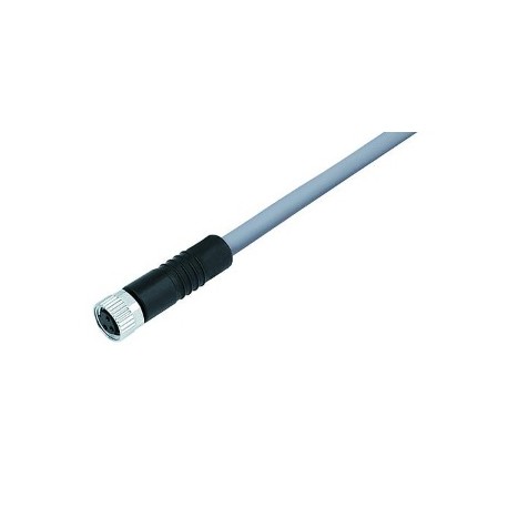 Sensor cable 2m, PVC, M8 4P straight