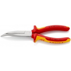 Snipe Nose Side Cutting Pliers 200mm (Stork Beak Pliers), VDE-tested