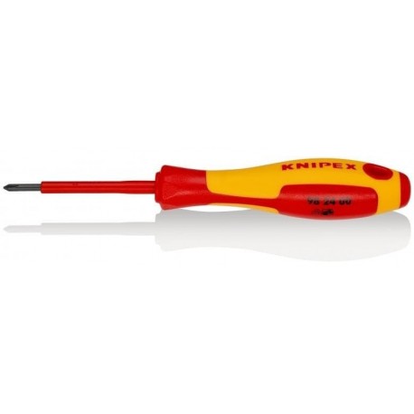 Insulated screwdriver for PH0 screws, VDE-tested
