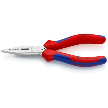 Electricians’ Pliers 0.5 - 0.75 / 1.5 / 2.5 mm², chrome-plated