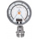 Flush pressure sensor with analogue display PG-010-REA01-MFRKG/US/ /P