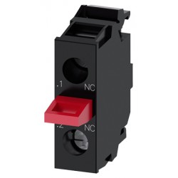 Contact module 1NC, with 1 contact element, for floor mounting