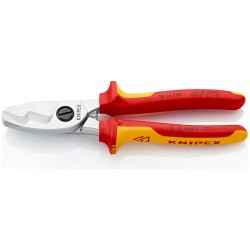 Cable Shears with twin cutting edge, VDE-tested