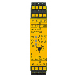 PNOZ XV1P C 30/24VDC 2n/o 1n/o t Safety relay