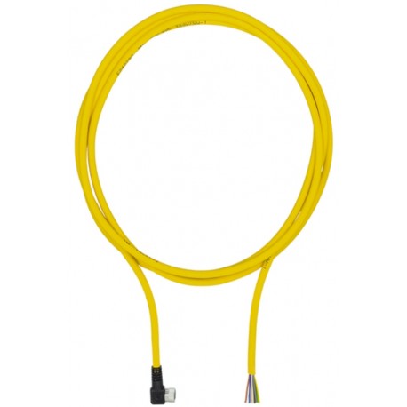 PSEN kabelis 4-pin M8 5m PUR YE