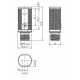 Diffuse mode sensor GLV18-8-450/73/120